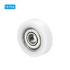PATIKIL Nylon Pulley Wheels 5x21x7mm Set of 6 608zz Bearing