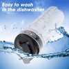 Blender Replacement Parts, 470ml Blender Replacement Cup with Lid, Extractor