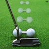 Golf Putting Accuracy Trainer Ball Plastic Fiber Golf Straight Line