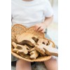PoppyBabyCo Natural Wooden Forest Animals set of 9