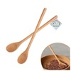 Long Handle Wooden Spoon Cooking Mixing Stirring Multi-Purpose Spoon 13inch-