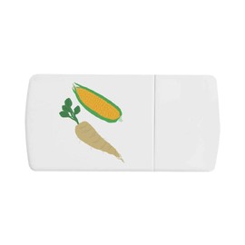 'Parsnip and sweetcorn ' Pill Box with Tablet Splitter (PI00023584)