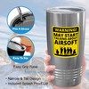 Flairy Land Airsoft Silver Edition Tumbler 20oz - Talking About
