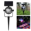 Outdoor Waterproof Solar Panel Festival LED Fairy Spotlight Projector Lamp