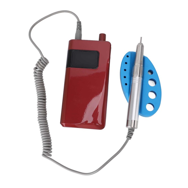 35000RPM Cordless Nail Drill Electric File Forward Reverse LCD Display