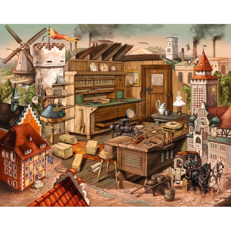 Ravensburger 17447 Exit The Circle 17447-Anno 1883-919 Pieces Puzzle 14