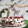 Suzu Papers Hochzeitstorte Deko mit Anfangsbuchstaben - Tortentopper Hochzeitstorte Initialen