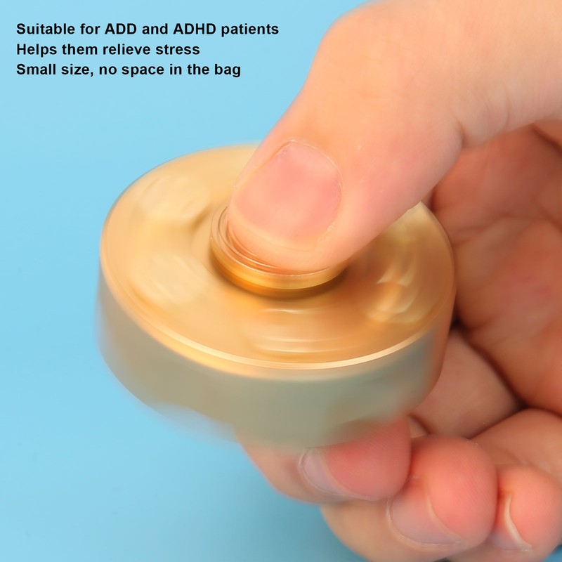 Mini Spinner Pure Copper Detachable with Rotating Bullets Stress Relieving