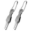 TUYOBG 2 Pack Fishing Pliers with Hook Remover Function -