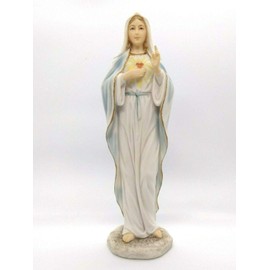 Stutue - Sacred heart of Mary 8.25" tall