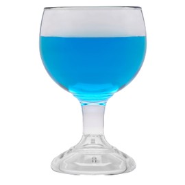 G.E.T. GOB-20-1-SAN-CL Shatterproof Heavy-Duty Plastic Margarita Beer Schooner (Case of 12)