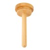 Wooden Yarn Holder Smoothing Sturdy Stable Base Easy Operation Detachable