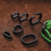 KeyUnity Titanium Carabiner Keychain, Key Ring Clips, Keyring, Key Chains