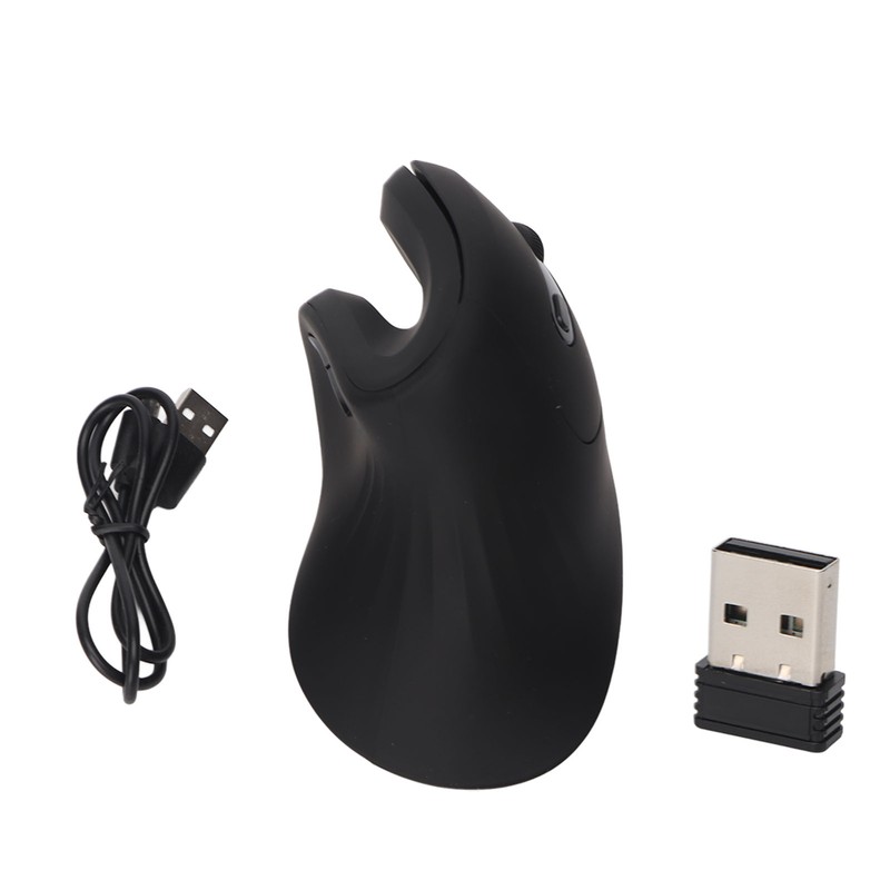 2.4GHz Wireless Vertical Mouse Ergonomic Rechargeable 3200DPI Wireless Mouse with