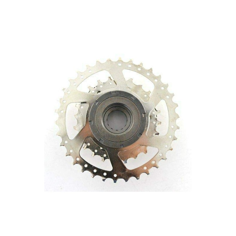 DNP 7 Speed Screw-on Freewheel Nickel Plate 11-34T #ST1781