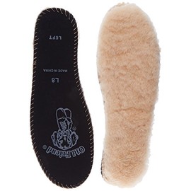 Old Friend Women's Slipper Insoles Moccasin, Cream, 12 M US
