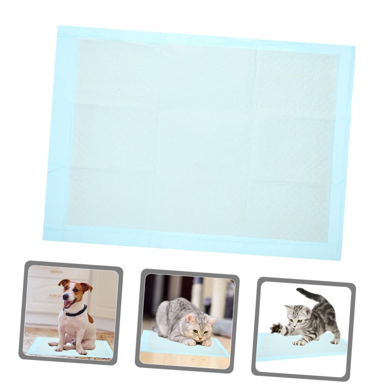 Gatuida 50pcs Leak-Proof Disposable Pet Training Pads Absorbent Pee Pads