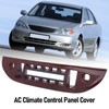 AC Climate Control Panel Cover Trim Central Control Air Conditioning