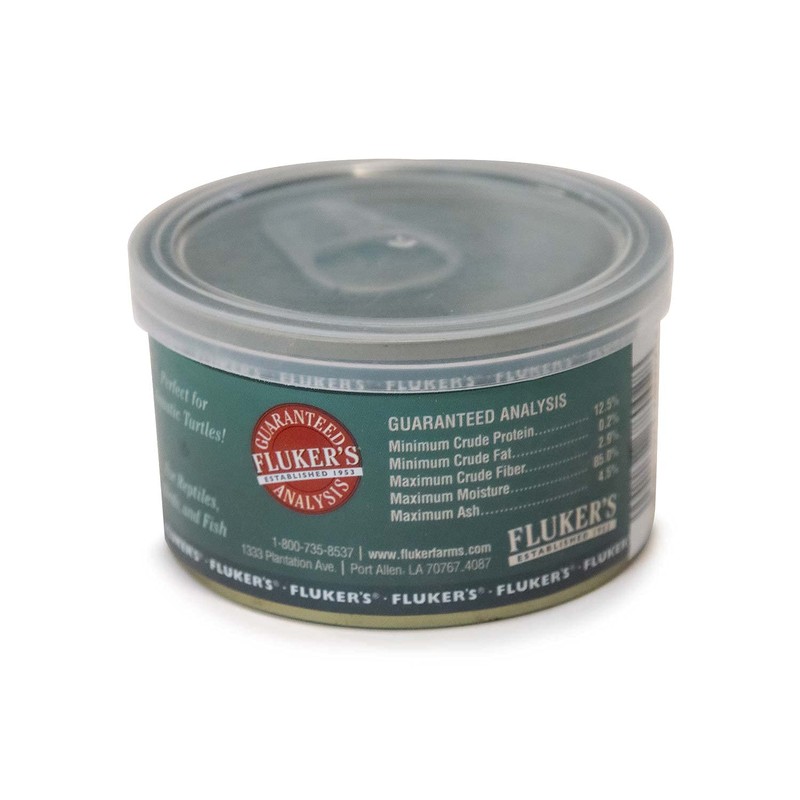 Fluker's Gourmet Canned Food for Reptiles, Fish, Birds and Small