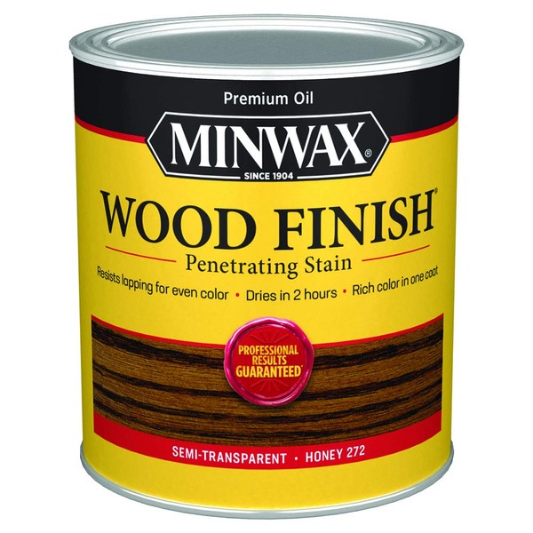 1 qt Minwax 272 Honey Wood Finish Wood Finish