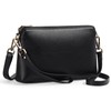 GAEKEAO Crossbody Bags for Women RFID Blocking Leather Cross Body