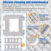 Pack of 10 Cleaning Pad Replacement Parts for Ecovacs Winbot