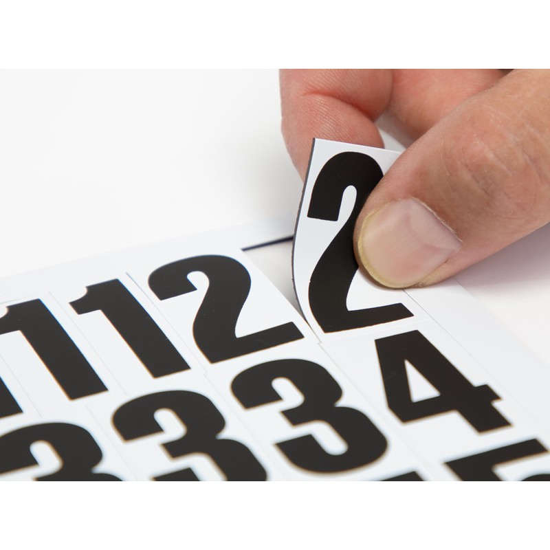 Magnetic Letter and Number Sets, 43mm Tall A-Z and 0-9