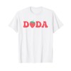 Dada Of The Berry First Birthday Strawberry Matching Lover T-Shirt