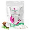 Dermawax 400g Coconut Wax Beads - Hypoallergenic Multidirectional Hot Wax