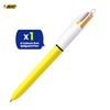 BIC - 1 pen with 4 colours Sun – Medium