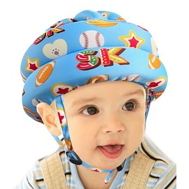 Simply Kids - Casco de bebé para gatear, caminar, protector de cabeza de bebé, sin golpes y cojín suave, protector de seguridad para bebés para aprender a caminar, cascos para niños pequeños de 1 a 2