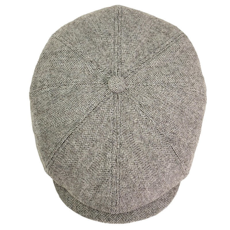 WEROR WEROR-437.1 Men's Flat Cap Peaked Cap with Peak -