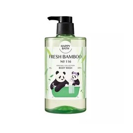 Happy Bath Original Collection Fresh Bamboo Body Wash 180g Bao Collabo / 해피바스 오리지널컬렉션 프레시 대나무 바디워시 180g 바오콜라보