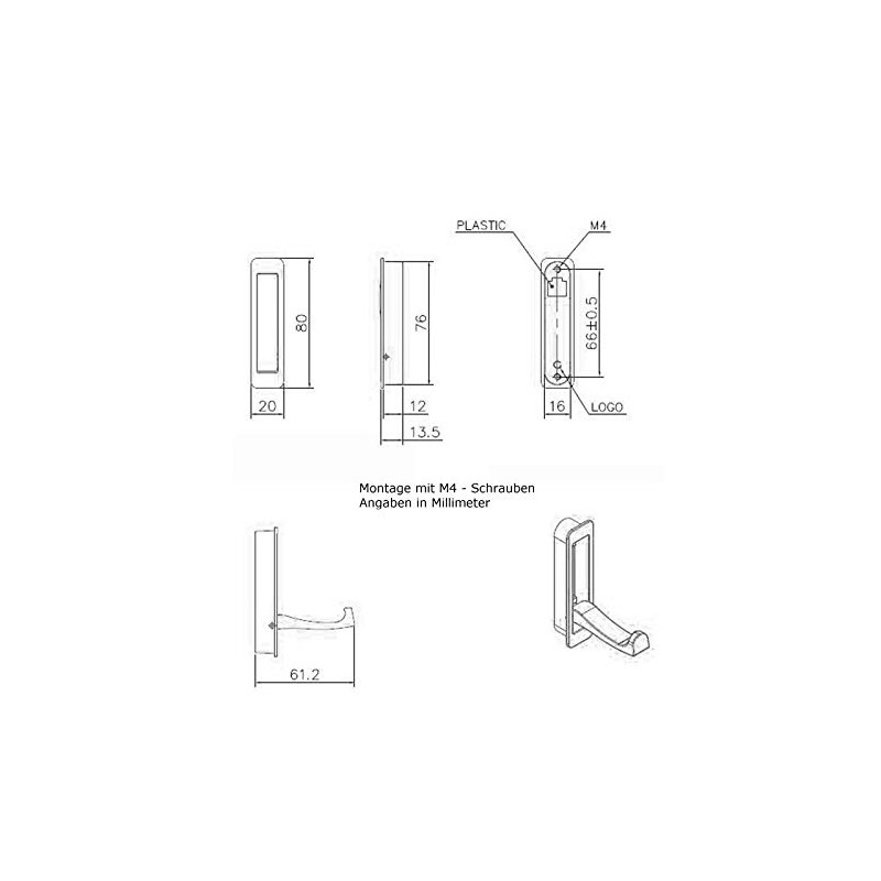 So Tech SO97109 Modern Snap Getting White X 80 X