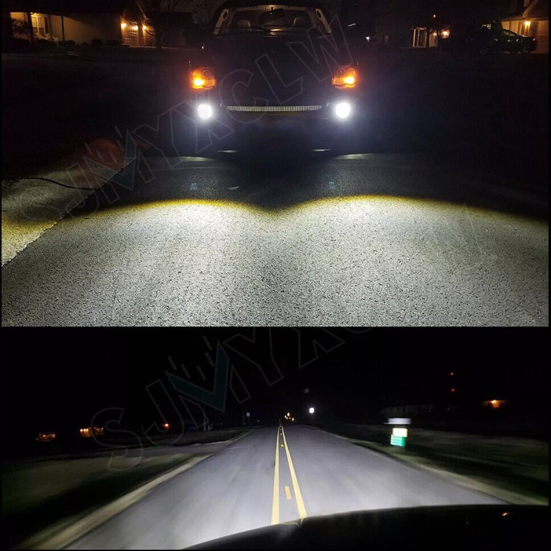 SJMYXCLW Pair LED Fog Lights for 2012-2021 Toyota Tacoma 4Runner
