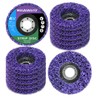 WelderElite Paint Stripping Discs 12-Pack, 4-1/2" Purple Strip Disc Wheel