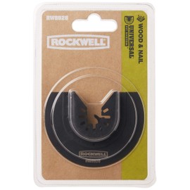 Rockwell RW8928 3-1/8-Inch Sonicrafter Oscillating Multitool HSS Semicircle Saw Blade with Universal Fit System