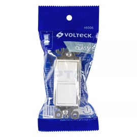 Volteck APDO-CL Duplex switch, Classic line