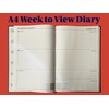 Academic Diary 2025-2026 A4 Week to View Appointment Mid Year