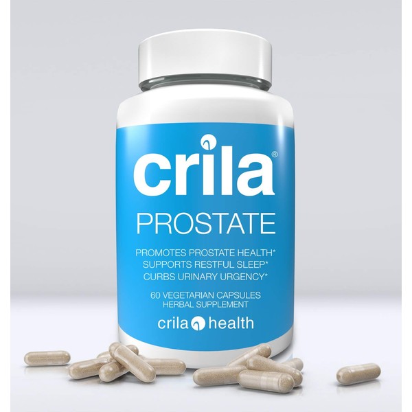 Crila - Prostate Supplement for Men, Natural Crinum Latifolium Extract Herbal Prostate Health Formula - (60 Vegetarian Capsules)