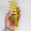 Professional Gold Men's Hair Styling Comb, Multi Purpose Barber Comb