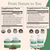 Real Mushrooms 5 Defenders Capsules - Organic Mushroom Extract w/Chaga,