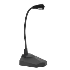 USB Computer Microphone Adjustable G25 Wired Touch Button Desktop Gooseneck Microphone for Meeting Gaming Streaming