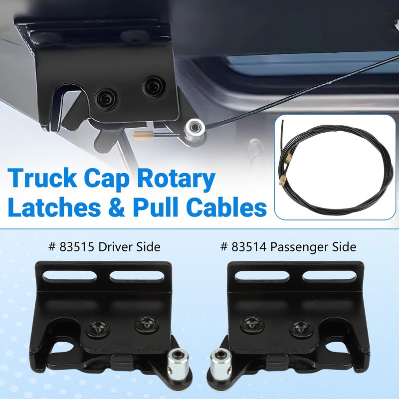 ZUDZUW 113436 Twist Handle Kit for Leer Truck Caps 100XQ,