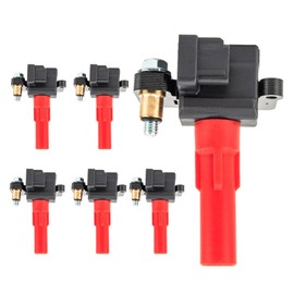 KAX UF666 Ignition Coil Packs,6 Packs Fit for Outback 2010-2019,Legacy 2010-2019,Tribeca 2010-2014,Replacement for 49125, C-864, GN10666, U5357, 22433AA610, 22433AA611, 22433AA612, UF682
