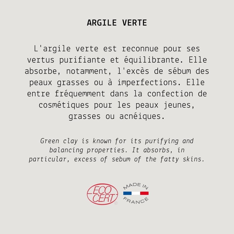 Green Clay - MY COSMETIK - 50g