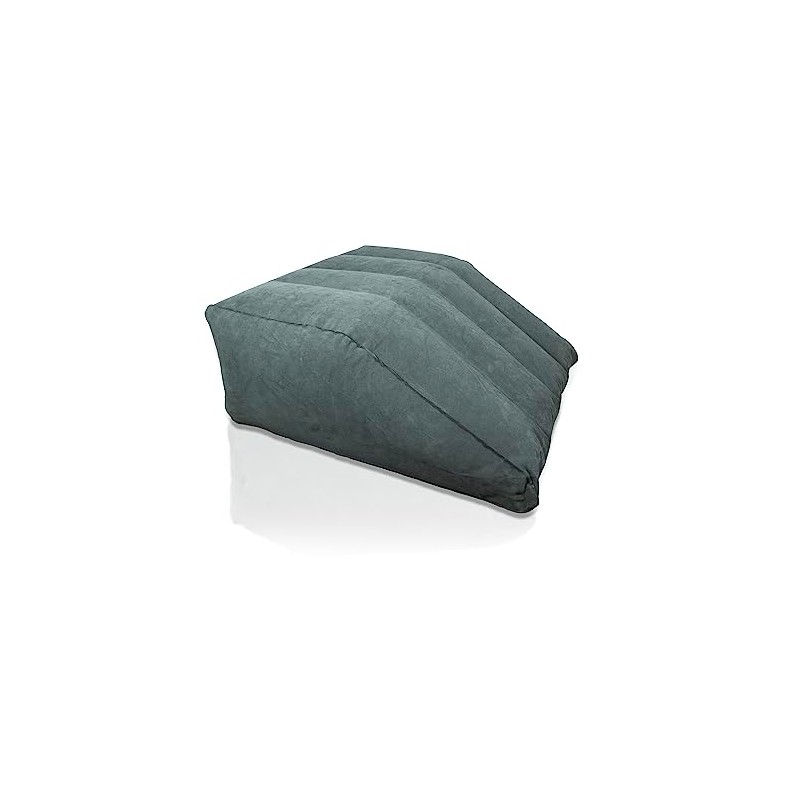 Aidapt Inflatable Leg Wedge Cushion with Travel Bag.Durable PVC,Soft Flocked