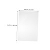 HOLIDYOYO 2pcs Popcorn Machine Door Panel Replacement Clear Protective Panel