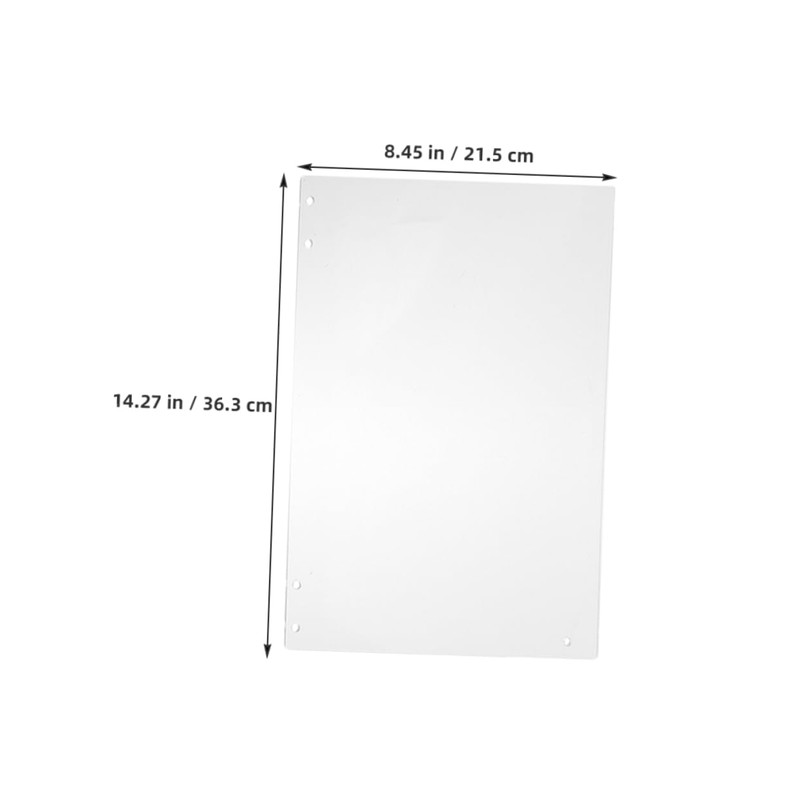 HOLIDYOYO 2pcs Popcorn Machine Door Panel Replacement Clear Protective Panel
