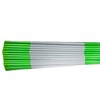 DISCOUNT SNOWSTAKES .COM 4ft Green Driveway Markers - Hy Viz